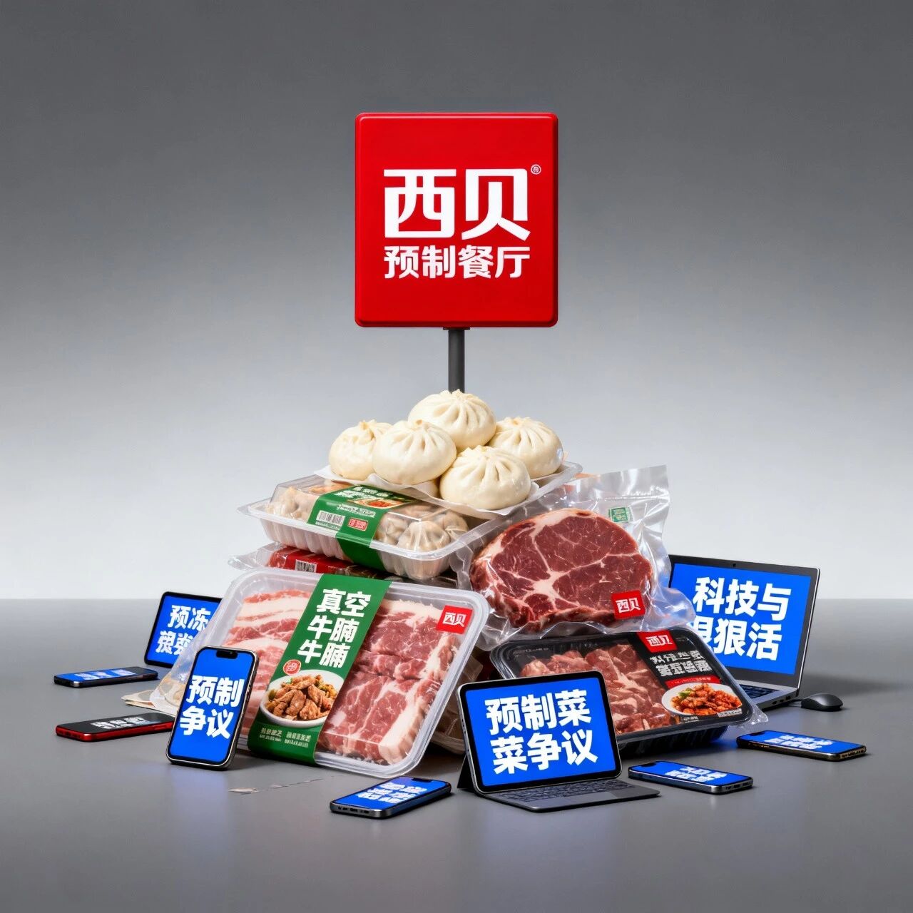西贝方刚刚道歉了，罗永浩宣布“停战”，西贝“自杀式”公关，为何输的这么彻底？
